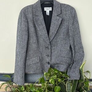 Bloomingdale's Charcoal Blazer